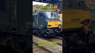 Direct rail services class 88 Tesco train at Hampstead Heath station