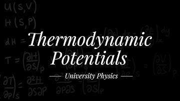 Thermodynamic Potentials - University Physics