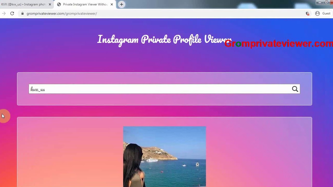 How To See Private Instagram Profiles Without Following No from www.youtu.....