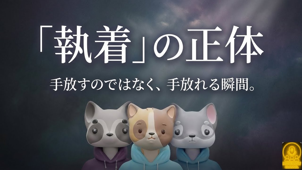 #41「執着は手放すな」？無理に頑張らなくても心が軽くなる驚きの方法