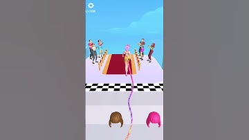 Hair Challenge all levels gameplay - Android,iOS level 1125 #shorts