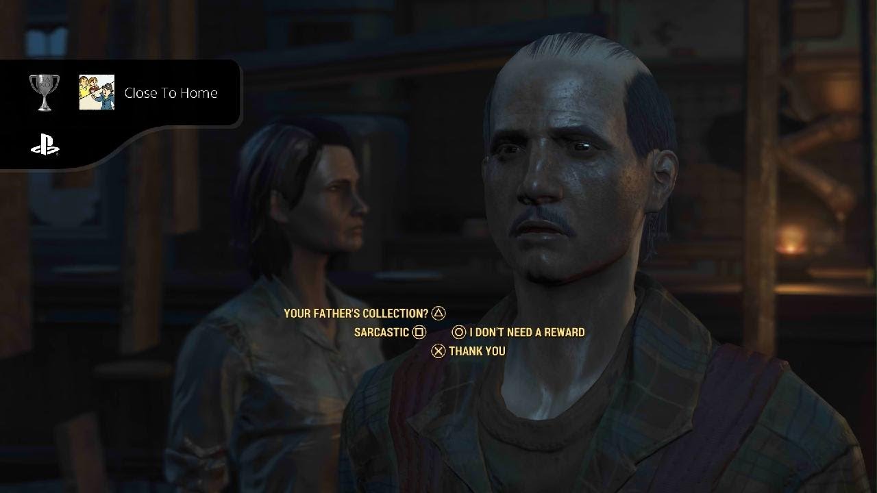 Fallout 4 Close To Home Trophy