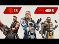 OLD MAN SQUAD gets me 19 kills &amp; 4K DAMAGE in Apex Legends