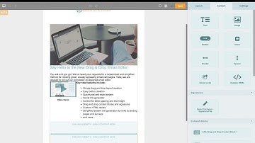 Drag and Drop Email Editing with the emfluence Marketing Platform