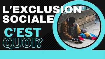 Quelles sont les principales causes de l'exclusion sociale ?