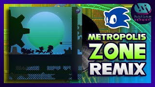 Metropolis Zone Sonic Synthwave Sonic 2 Hotline Sehwani Remix