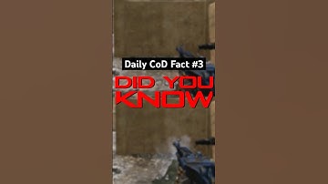Call of Duty 4 Fun Fact 🤯 #shorts #callofduty