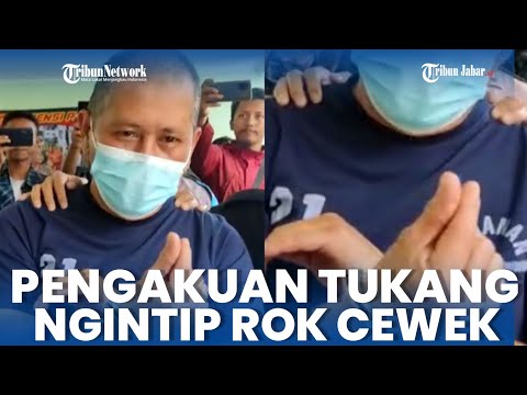 TUKANG NGINTIP Selangkangan Cewek di Bandung Acungkan Finger Love saat Ditangkap Polisi