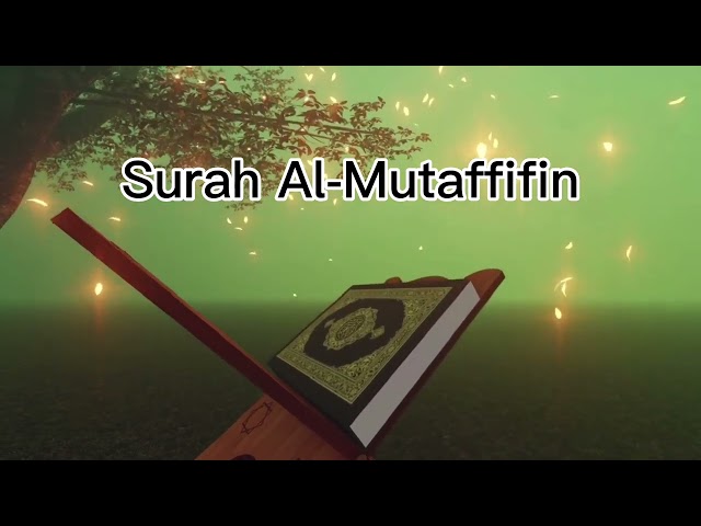 Surah Al-Mutaffifin ~ Sheikh Raad Al Kurdi class=