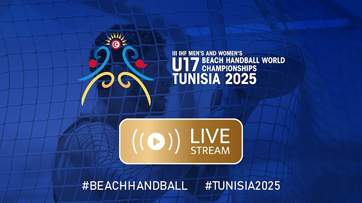 Tunisia vs Thailand | 7/8 Place | 2025 IHF Men’s Youth Beach Handball World Champ.