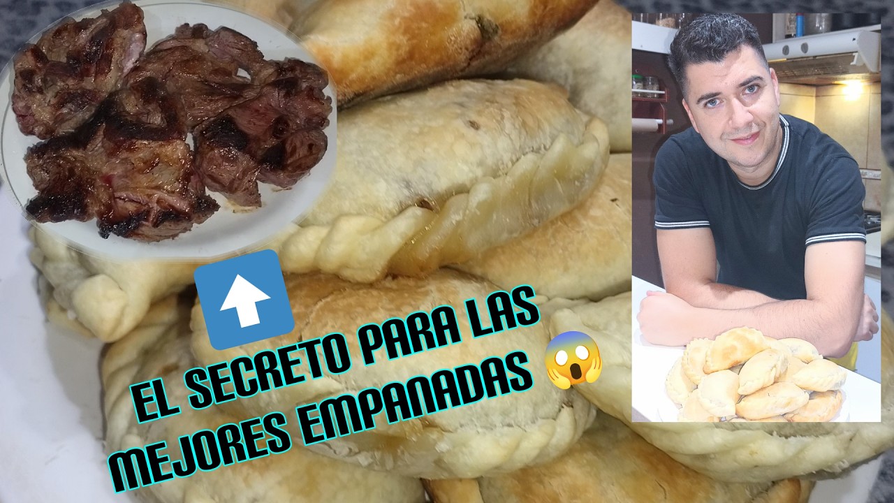 Las mejores EMPANADAS Argentinas🇦🇷 | mi secreto 🤫|#empanadasargentinas