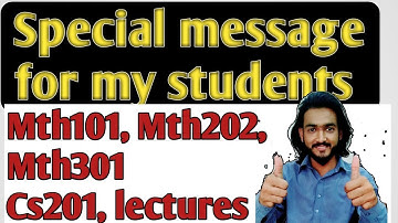 special message for my students | my nest lecture update