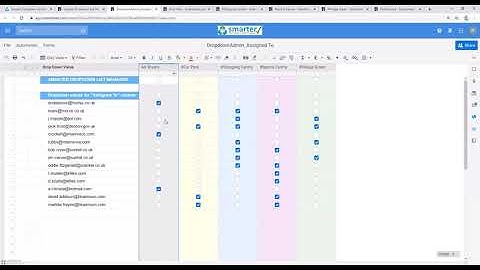 Smarter Dropdown List Manager Demo