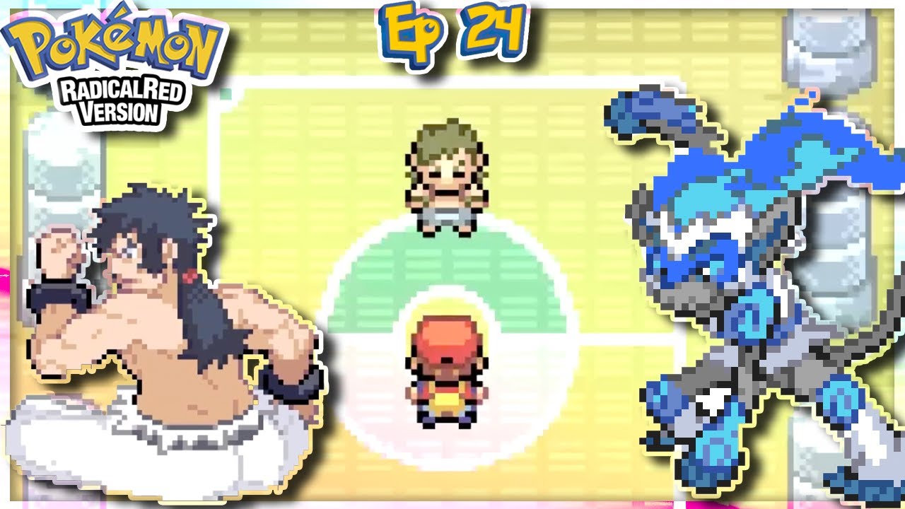 Pokémon Radical Red Let's Play! - Ep 24 - Elite Four BRUNO! & ZACIAN