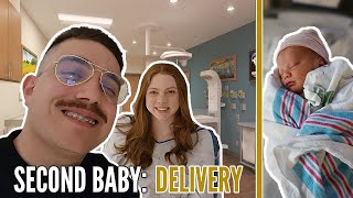 Induced At 36 Weeks: Delivery Of Our Second Baby #pregnancy #induction #contentcreator  #family