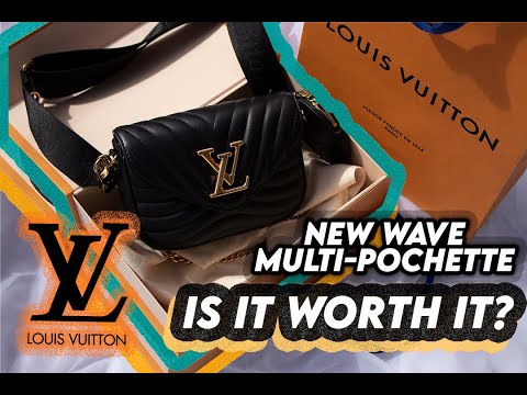LOUIS VUITTON NEW WAVE CHAIN POCHETTE Unboxing // All you need to know 