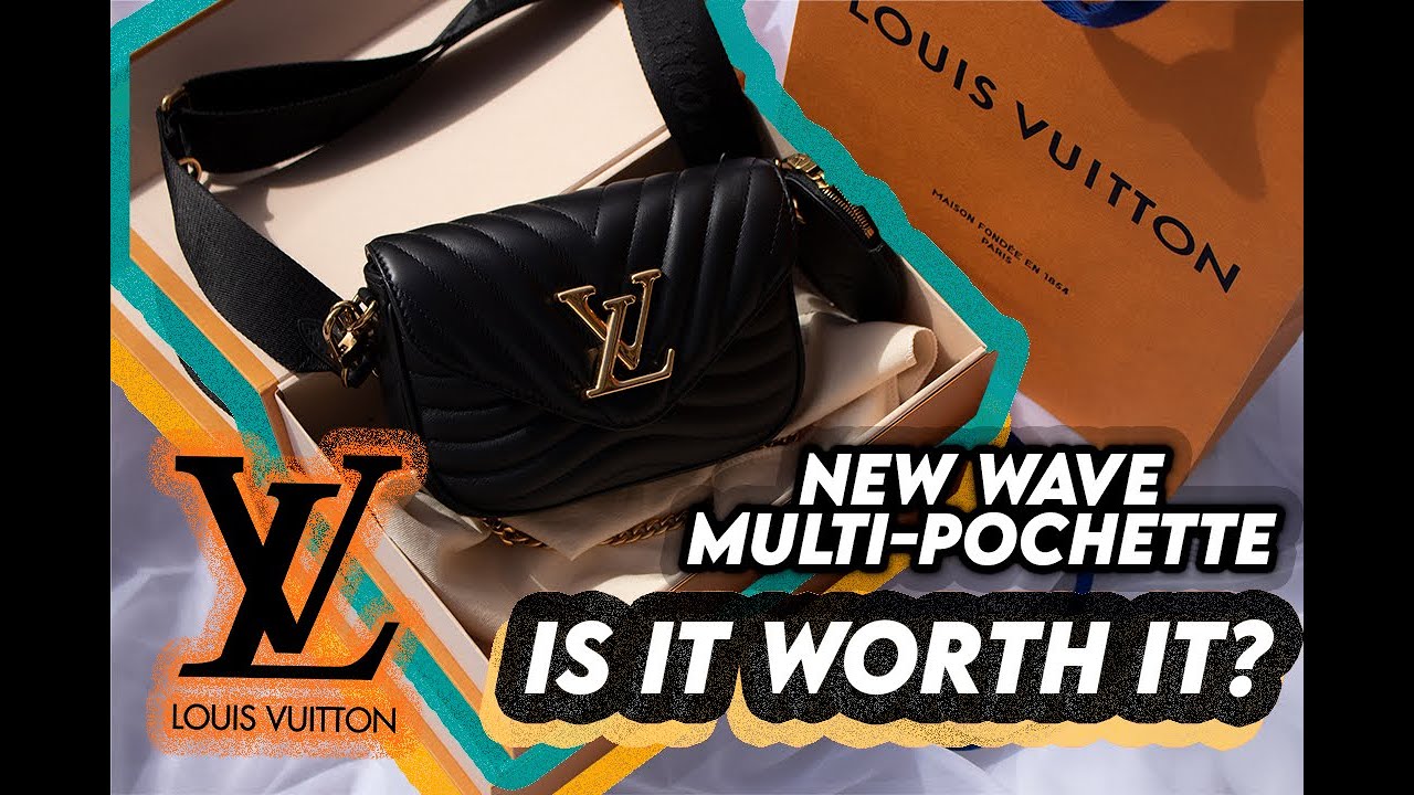 Review and Unbox Louis Vuitton New Wave Multi-Pochette ( what