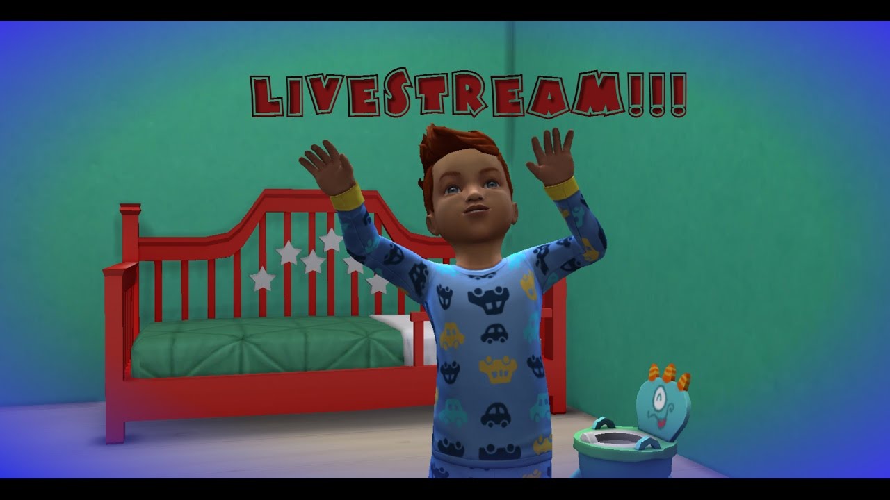 Playing my current household Sims 4 - YouTube