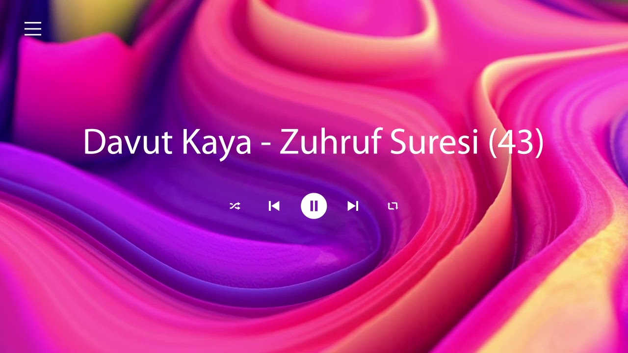 Davut Kaya   Zuhruf Suresi 43