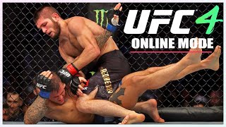 UFC4 온라인 랭킹모드 첫 배치고사 5게임 PS4 PRO _현진 screenshot 4