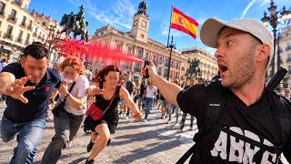 I Hunted Pickpockets In Madrid! 🇪🇸