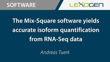 TECHNOLOGY INTRO: The Mix² software yields accurate isoform quantification from RNA-Seq data