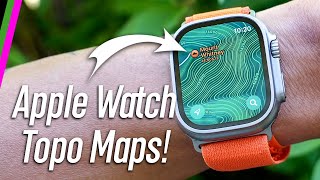 Apple Watch Offline Topo Maps - How it Works! (WatchOS 10) screenshot 3