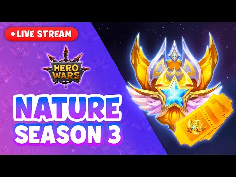 Nature Season 3 and Golden Tickets Giveaway LIVE STREAM! | Hero Wars