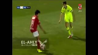 مهارات عمر ابن سيد معوض ناشئ الاهلى امام برشلونه