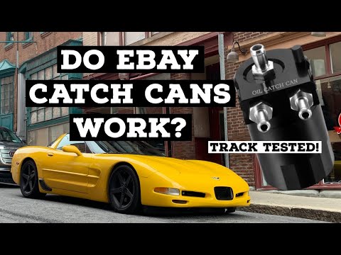 DO EBAY/ AMAZON CATCH CANS WORK? : C5 Track Car Ep: 13- install and review