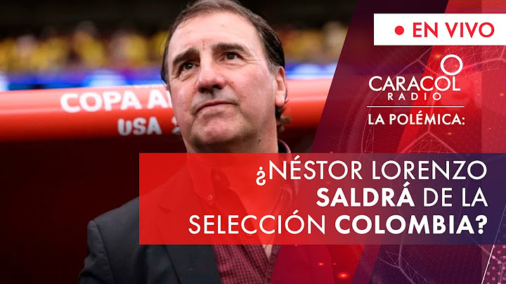¿Néstor Lorenzo saldrá de la Selección Colombia? | La Polémica
