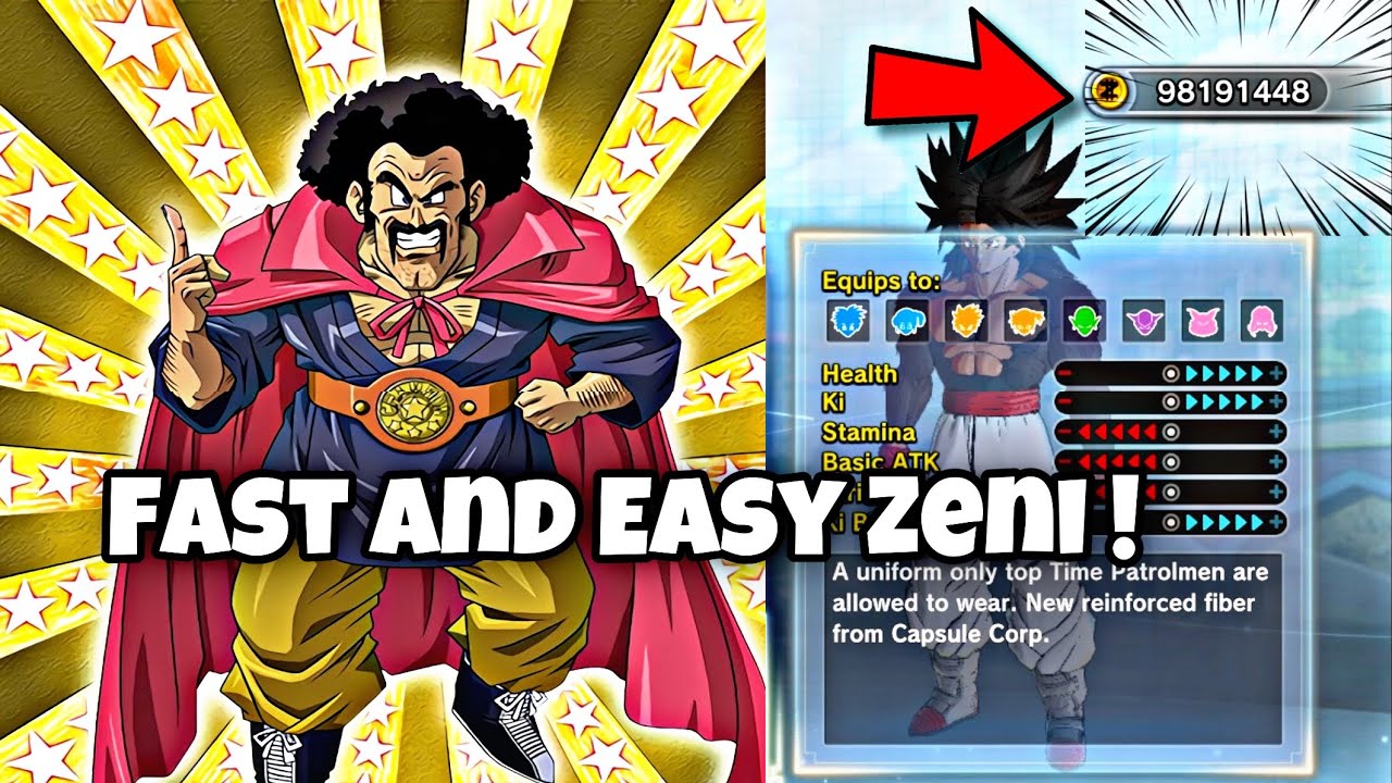 Zeni Farming 2 - Dragon Ball Xenoverse