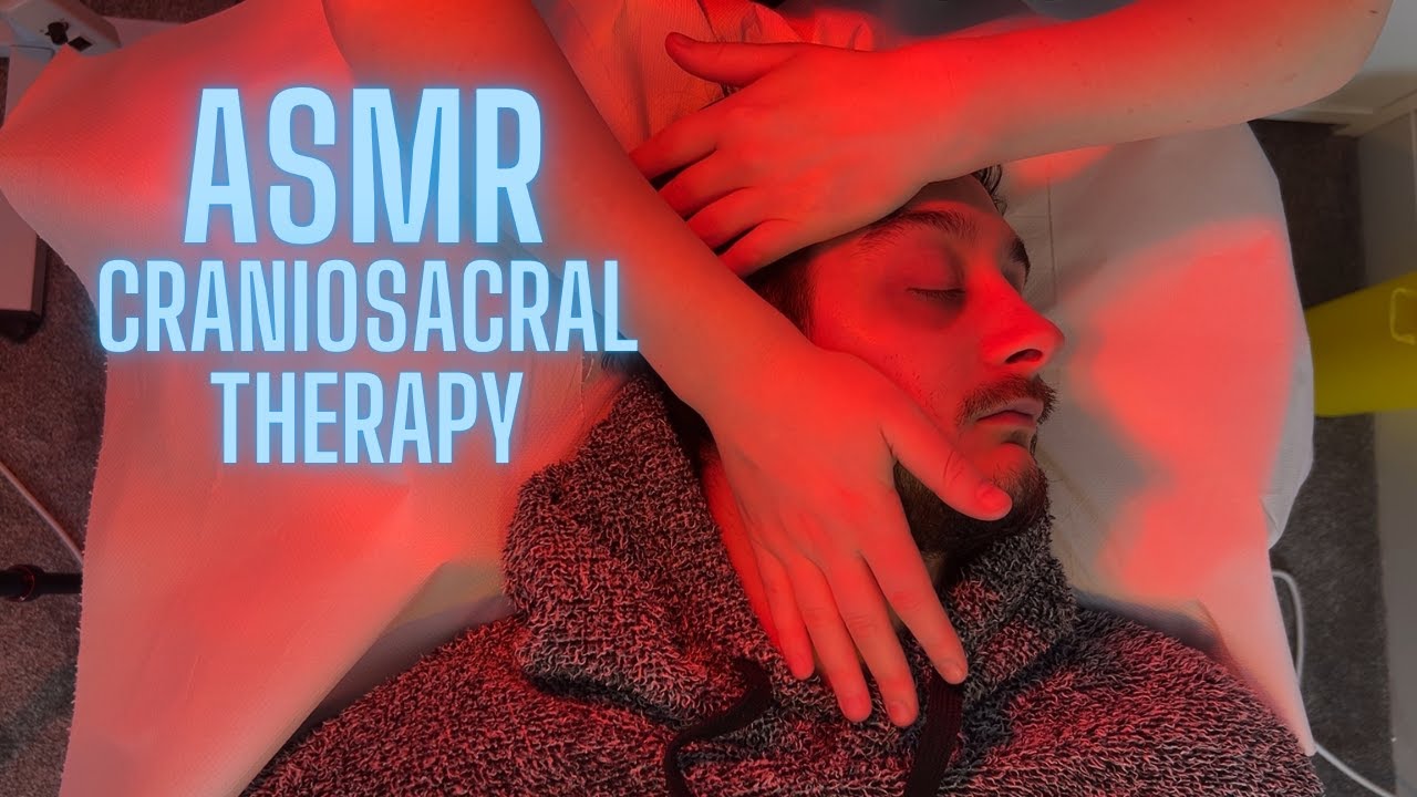 ASMR-оценка краниосакральной терапии от головы до пят от реального человека | Тихий голос для глу...