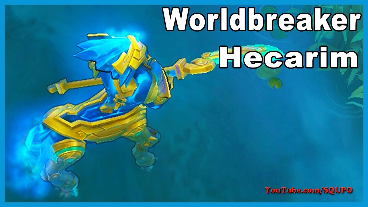 Custom Wiggler Hecarim Skin with new Sounds and Abilities! : r