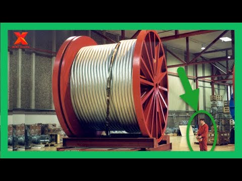 Super Huge Steel Wire Rope Manufacturing Process | How are they