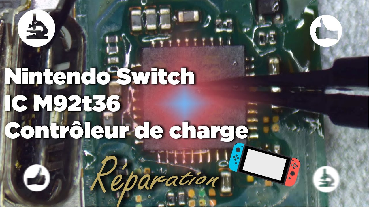Puce M92T36 Gestion Alimentation Pour Nintendo Switch