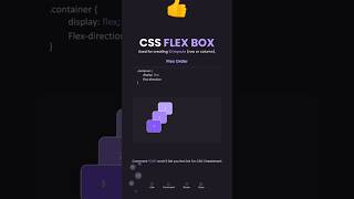 CSS Flex-Box🔥 #shorts