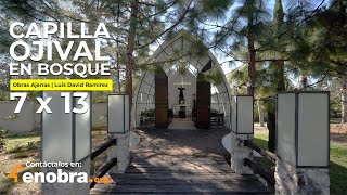 Incredible ferroconcrete ogival chapel in the middle of the forest |Work by others|Arq. Luis Ramírez Incredible ferroconcrete ogival chapel in the middle of the forest |Work by others|Arq. Luis Ramírez