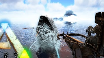 ALPHA LEEDSICHTHYS ON THE SHORE?! | Ark: Survival Evolved