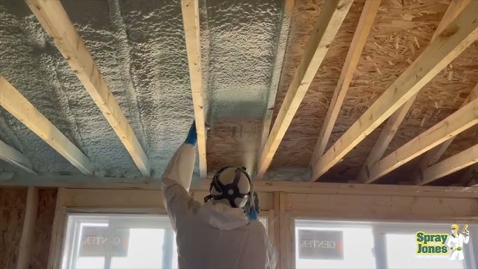 Spray Foam Insulation with Zero Clearance Chimney Pipes