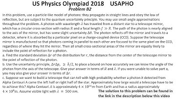 US Physics Olympiad 2018 USAPHO problem B2. Mixt problem.