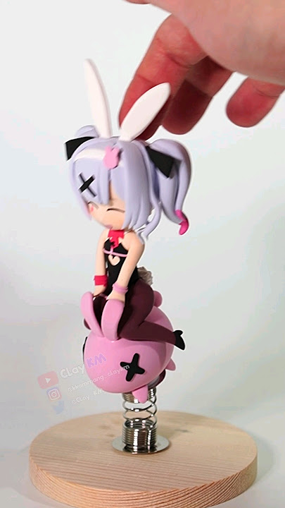 Pure Pure -  Rabbit Hole ( DECO*27) feat. Hatsune Miku - Clay Art