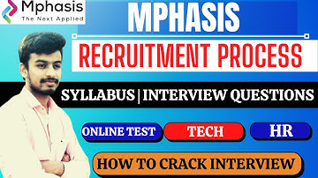 Mphasis Exam Pattern | Syllabus | Recruitment Process | Interview | How To Prepare | HR | Experience