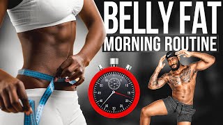 10 MIN MORNING WORKOUT TO BURN BELLY FAT | NO EQUIPMENT!
