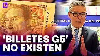 "Los billetes G5 no existen": Ofrecen soles falsificados por las redes sociales