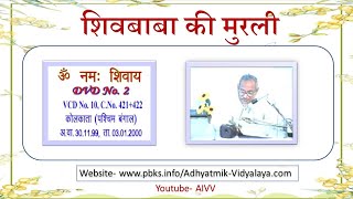 VCD 10 Kolkata AV.30.11.99 Dt.03.01.2000 शिवबाबा की मुरली Shivbaba Ki Murli @A1SPIRITUALUNIVERSITY