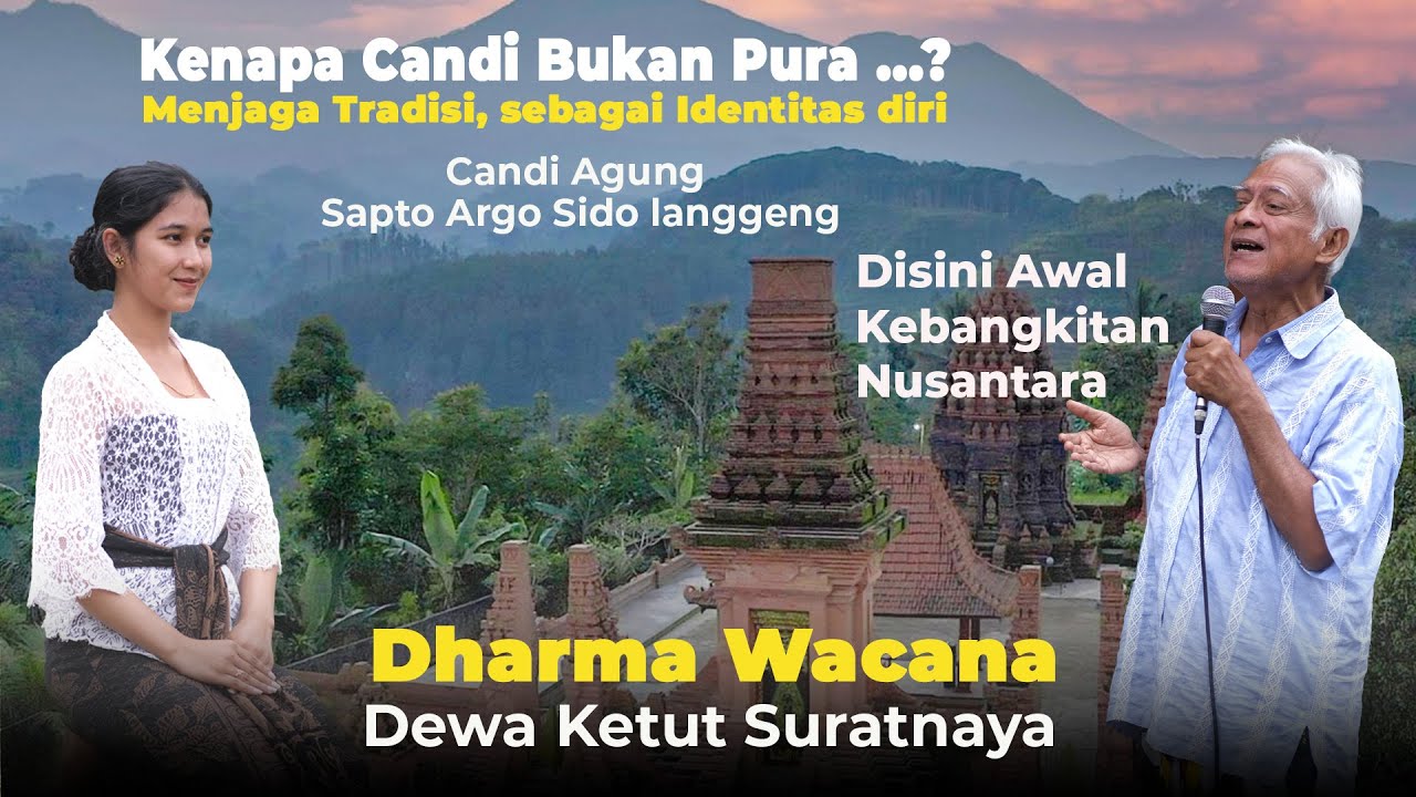 Awal Kebangkitan HIndu Nusantara ada Disini | DHARMA WACANA | DEWA  SURATNAYA |#piodalan