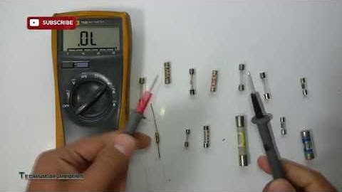 How to check Fuse with Multimeter