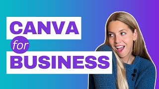 How to use Canva for Business | Layering and Font Effects