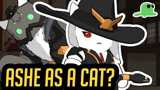 [NEW HERO] Ashe as a CAT  NYASHE  'Katsuwatch' Overwatch Cats